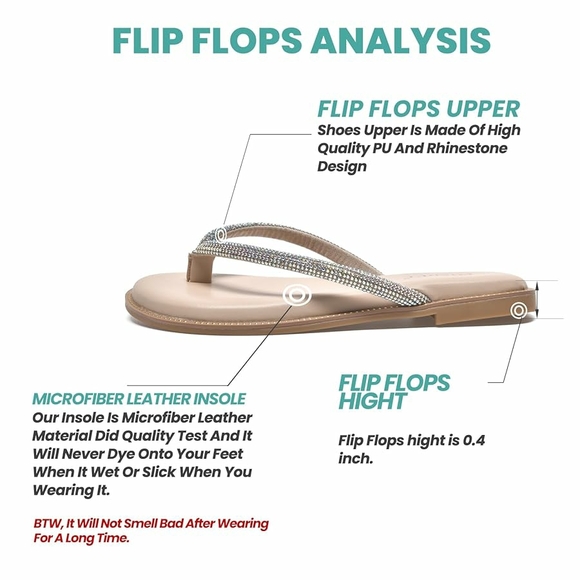 Pink Rhinestone Sandals - Picture 8 of 8